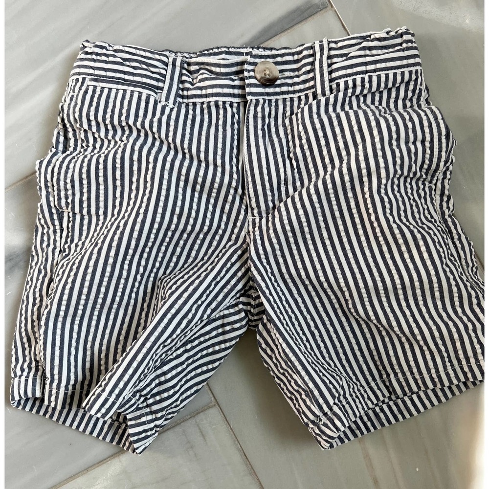 Janie & Jack seersucker toddler shorts Sz 2T